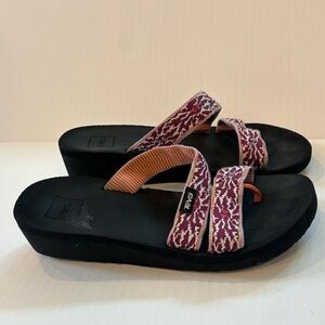 Teva Women's Mush Mandalyn Wedge Loma Sandal Women’s Size 8